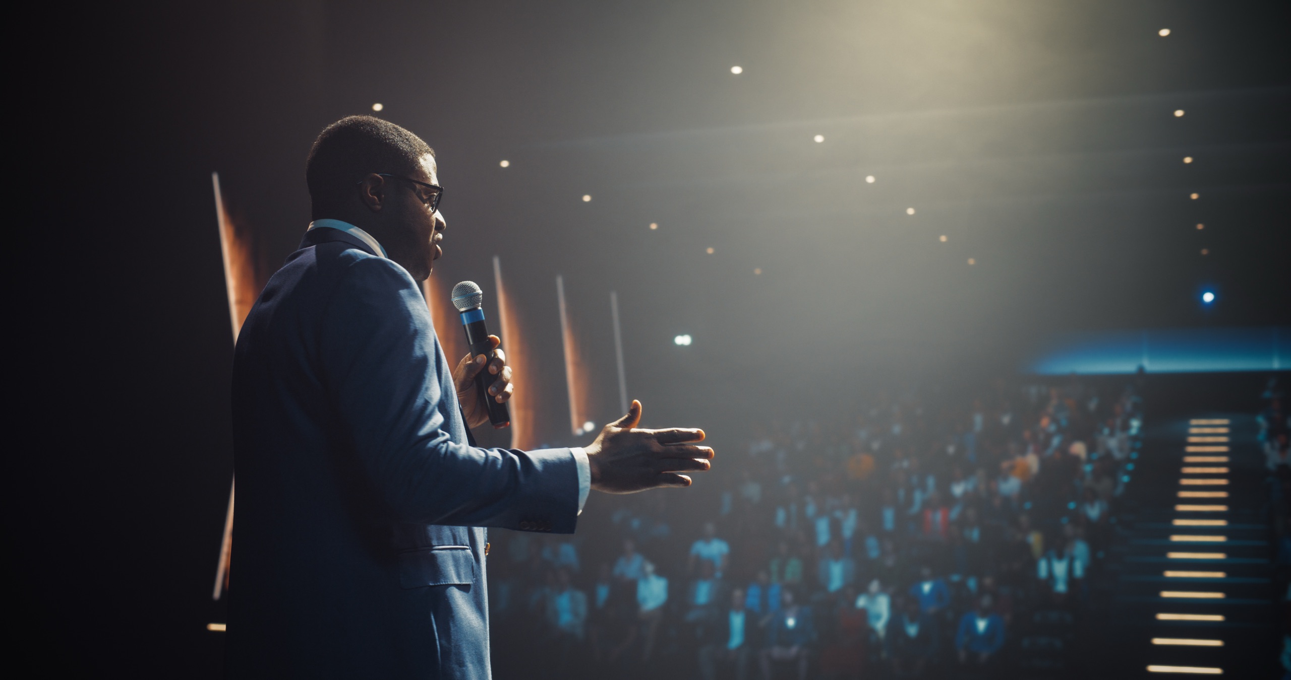 Aerial view of airplane at airport terminal for incentive travel