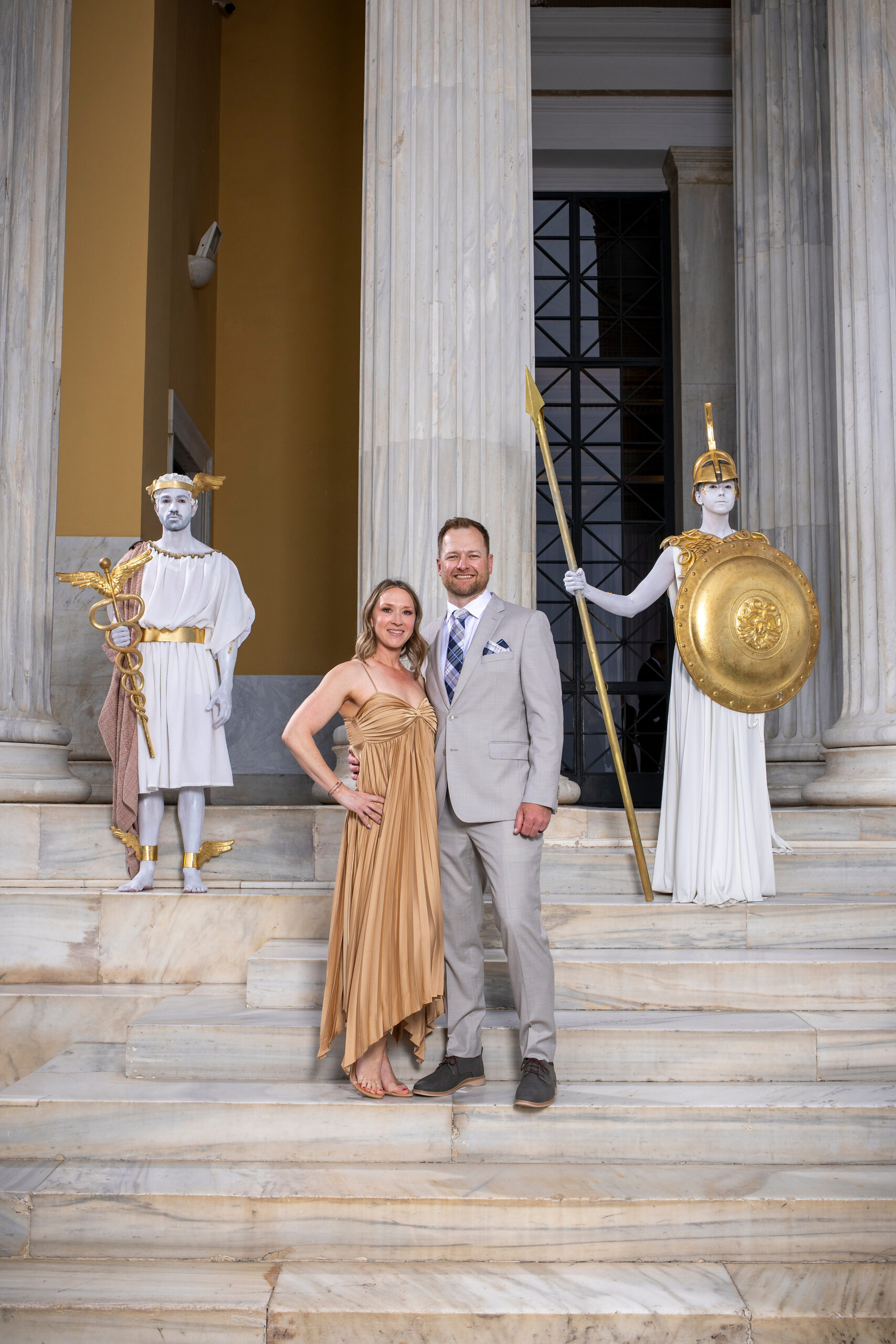 Elegant meeting venue with architectural details